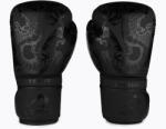 Overlord Legend mănuși de box din piele sintetică negru 100001-BK/10OZ