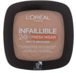 L'Oréal Infaillible 24H Fresh Wear Matte Bronzer bronzante 9 g pentru femei 250 Light