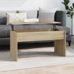 vidaXL Măsuță de cafea stejar sonoma, 102x50, 5x52, 5 cm, lemn prelucrat (809632) Masa de cafea
