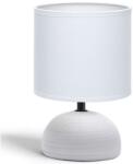 Aigostar B. V. Aigostar - Asztali lámpa 1xE14/40W/230V szürke/fehér AI0163 (AI0163)
