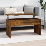 vidaXL Măsuță de cafea stejar fumuriu 102x50, 5x52, 5 cm lemn prelucrat (819284) Masa de cafea