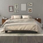 vidaXL Noptiere, 2 buc. , stejar maro, 40x35x47, 5 cm (817296)