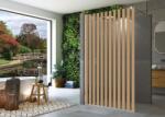 SanSwiss Cabina dus Walk-in SanSwiss Easy Japan STR4P 100xH200 cm, profil crom (STR4P1005082)