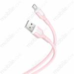 XO NB212 Micro USB adat- és töltőkábel 1, 0 m 2, 1A rózsaszín