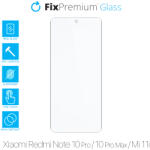 FixPremium Glass - Edzett üveg - Xiaomi Redmi Note 10 Pro, 10 Pro Max, Mi 11i és Poco F3