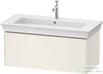 Duravit WHITE TULIP mosdó alá építhető függesztett 1 fiókos alsószekrény, 984 x 458 mm, Nordic White High Gloss WT42420H4H4 (WT42420H4H4)