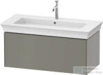 Duravit WHITE TULIP mosdó alá építhető függesztett 1 fiókos alsószekrény, 984 x 458 mm, Stone Grey Satin Matt Lacquer WT424209292 (WT424209292)