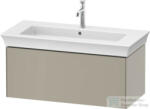 Duravit WHITE TULIP mosdó alá építhető függesztett 1 fiókos alsószekrény, 984 x 458 mm, Taupe Satin Matt Lacquer WT424206060 (WT424206060)
