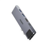 Choetech HUB Choetech pentru Apple MacBook Pro USB Type C 7in1 100W PD gri (6971824976878)