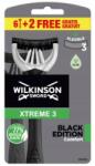 Wilkinson Sword Set aparate de ras de unică folosință, 6+2 buc - Wilkinson Sword Xtreme 3 Black Edition 8 buc