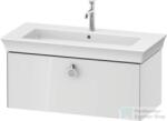 Duravit WHITE TULIP mosdó alá építhető függesztett 1 fiókos alsószekrény, 984 x 458 mm, White High Gloss Lacquer WT425208585 (WT425208585)