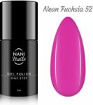 Naní One Step gél lakk 5 ml - Neon Fuchsia