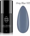 Naní Amazing Line gél lakk 5 ml - Grey Blue