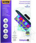 Fellowes Fellowes® lamináló fólia, A3, 80 mikron, fényes, 100 db/doboz