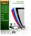 Fellowes Előlap FELLOWES Futura A/4 280 mikron polipropilén matt fekete 100/csom