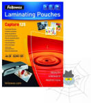 Fellowes Lamináló fólia, A4, 125 mikron, fényes, 25 db/doboz, Fellowes® - spidershop