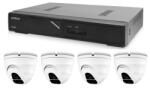  Kamera készlet 1x AVTECH NVR AVH1104 és 4x 2MPX IP Dome kamera AVTECH DGM2203SVSE + 4x Kábel UTP 1x RJ45 - 1x RJ45 Cat5e 15m
