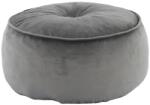 TEMPO KONDELA Puff, anyag szürkésbarna taupe, KEREM