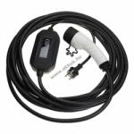 VHBW Hálózati töltőkábel elektromos autóhoz, plug-in hibrid, Type2, 1-fázisú, 16A, 3, 5kW, 10m