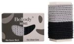 Bellody Elastice de păr, negre și gri, 20 buc - Bellody Minis Hair Ties Black & Gray Mixed Package 20 buc