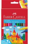 Faber-Castell Carioci Faber-Castell FC554201 2021, 12 culori, Castle (FC554201)