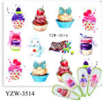  Körömmatrica - YZW-3514 muffin