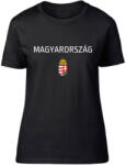  Magyarország póló felnőtt címeres Női fekete XL