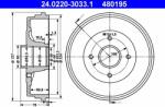 ATE Tambur frana ATE 24.0220-3033.1 (24.0220-3033.1) - automobilus