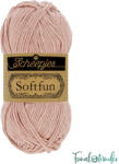 Scheepjes Softfun 2612 Crepe - halvány rózsaszín fonal