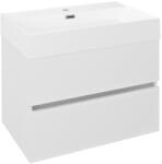 SAPHO ODETTA fényes fehér mosdótartó szekrény (DT070-3030)