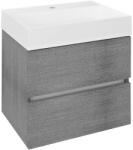 SAPHO Odetta ezüst tölgy mosdótartó szekrény két fiókkal (DT060-1111)