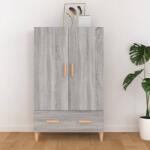 vidaXL Dulap înalt, gri sonoma, 70x31x115 cm, lemn compozit (817472) Comoda