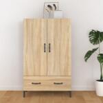 vidaXL Dulap înalt, stejar sonoma, 70x31x115 cm, lemn prelucrat (812540) Comoda