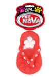 PET NOVA DOG LIFE STYLE Flapper "Japonka" kutyajáték 15cm piros