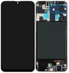 Samsung Galaxy A20 A205F - LCD Kijelző + Érintőüveg + Keret OLED