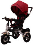 PLAYHOUSE Tricicleta pentru copii Lux Trike cu scaun pivotant la 360 grade, rosu