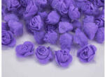  Polifoam rózsa fej midi virágfej habvirág 3 cm lila habrózsa