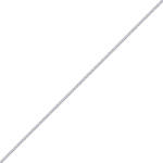 BeSpecial Lant argint Curb placat cu rodiu (LTU0111_50)