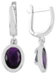 BeSpecial Cercei argint cu zirconii ametist (ETU0502)