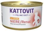 KATTOVIT Feline Diet Niere/Renal hrana umeda dietetica pentru pisici cu afectiuni ale rinichilor, cu pui 12 x 85 g