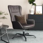 vidaXL Scaun de relaxare, maro, piele ecologică (341406)