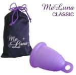 Me Luna Cupă menstruală cu inel, mărimea L, mov - MeLuna Classic Menstrual Cup