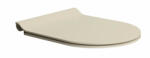  Sapho Gsi Slim duroplast WC ülőke, Soft Close, króm/kréta fehér MS86CSN08 (MS86CSN08)
