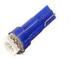 T5 led izzó 1 smd kék DC12V (AL000002K)