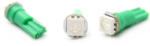  T5 led izzó 1 smd zöld DC12V (AL000002Z)