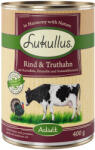Lukullus Lukullus 11 + 1 gratis! 12 x 400 g Hrană umedă câini - Vită & curcan (fără cereale)
