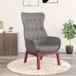 vidaXL Scaun de relaxare, gri deschis, material textil (341268)
