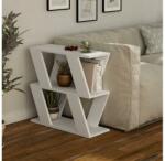 Asir Kisasztal LAZENA 57x60 cm fehér 855DTE2843 (AS0657)