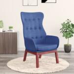 vidaXL Scaun de relaxare, albastru, material textil (341272)