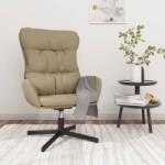 vidaXL Scaun de relaxare, cappuccino, piele ecologică (341193)